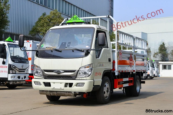 Foton Shidai Xiaoka Zhixing 3 115 ch 4X2(6 roues) 3,6 m transport de bouteilles de gaz (marque Chufei) (China VI) Extérieur (3) | 86Trucks
