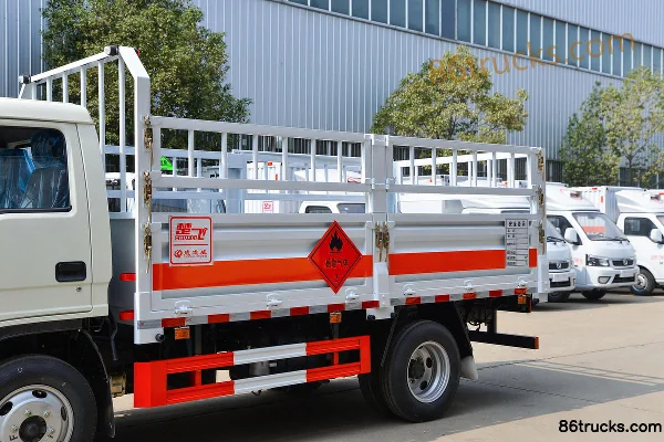 Foton Shidai Xiaoka Zhixing 3 115 ch 4X2(6 roues) 3,6 m transport de bouteilles de gaz (marque Chufei) (China VI) Carrosserie (1) | 86Trucks