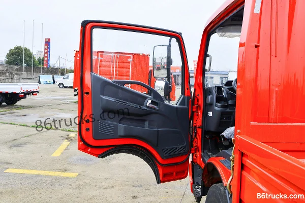 Dongfeng Duolika D6-M Standard Super Power Edition 155 hp 4X2(6 wheels) 4.2m Single Row Flatbed Light Truck (Fast Gear 8-speed) Cab (1) | 86