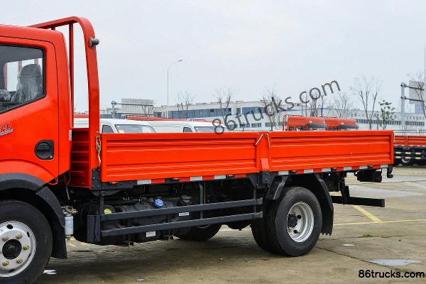 Dongfeng Duolika D6-M Standard Super Power Edition 155 hp 4X2(6 wheels) 4.2m Single Row Flatbed Light Truck (Fast Gear 8-speed) Body (1) | 8