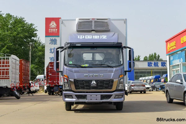 Sinotruk HOWO Tongsheng 170 ch 4X2(6 roues) 4,1 m camion frigorifique Extérieur (2) | 86Trucks