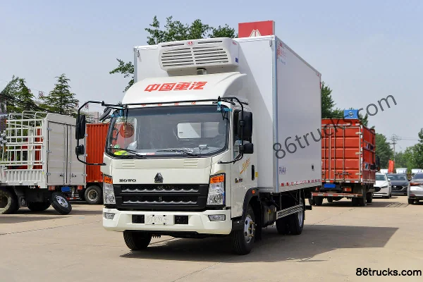 Sinotruk HOWO Hanjiang M Chuangfu Edition 160 ch 4X2(6 roues) 4,08 m camion frigorifique (Hongxingda) Extérieur (3) | 86Trucks