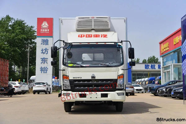 Sinotruk HOWO Hanjiang M Chuangfu Edition 160 ch 4X2(6 roues) 4,08 m camion frigorifique (Hongxingda) Extérieur (2) | 86Trucks