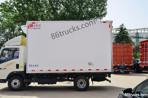Sinotruk HOWO Hanjiang M Chuangfu Edition 160 ch 4X2(6 roues) 4,08 m camion frigorifique (Hongxingda) Carrosserie (3) | 86Trucks