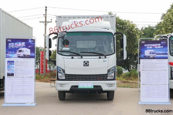 XCMG Hanchi Junengxing 4.5T 4.02m electric refrigerated truck 100.46kWh 4X2(6 wheels) Exterior (2) | 86Trucks