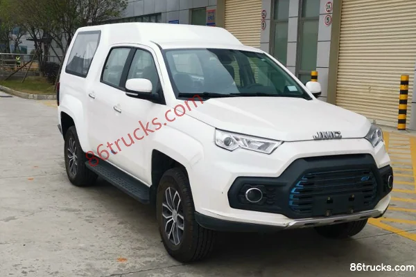 JMC Yuhu EV 2022 Deux roues motrices Double cabine Camionnette électrique fourgon 60,16 kWh Extérieur