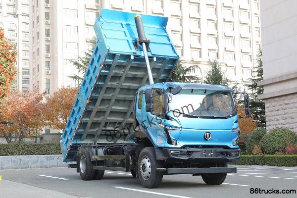 Feidi W7 184hp 4X2(6 wheels) 5.3m Dump Truck Cab (1) | 86Trucks