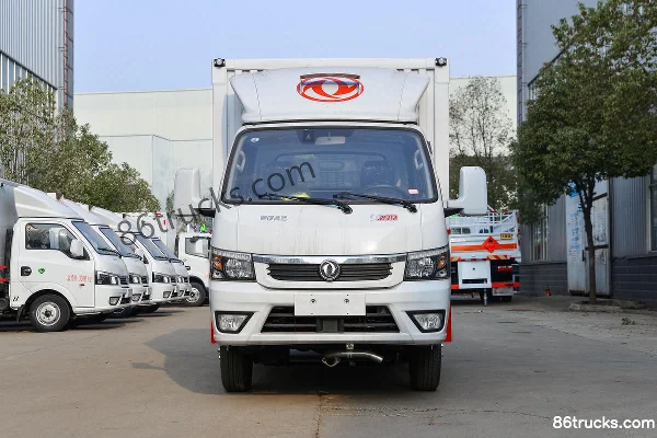 Dongfeng Tuyu T5 95hp Gasoline 4X2(6 wheels) Flammable Liquid Van Truck (Chufei Brand) Exterior (2) | 86Trucks