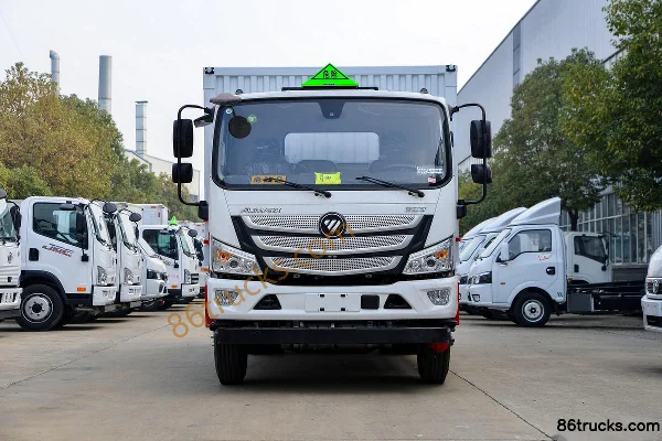 Foton Aumark S3 156hp 4X2(6 wheels) 5.2m Flammable Gas Van (Chufei) Exterior (2) | 86Trucks