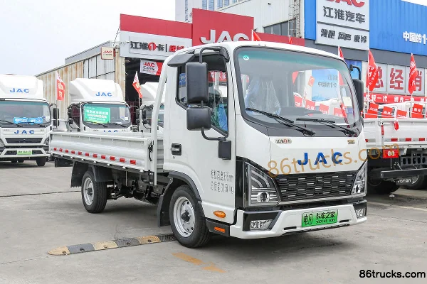JAC Lingpao EV3 3.2T 3.7m single-row pure electric flatbed light truck 41.86kWh 4X2(6 wheels) Exterior