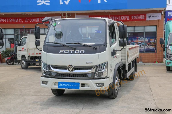 Foton Xiaoyun S PLUS 150hp 4X2(6 wheels) 3.8m Semi-row Panel Van Light Truck Exterior (3) | 86Trucks