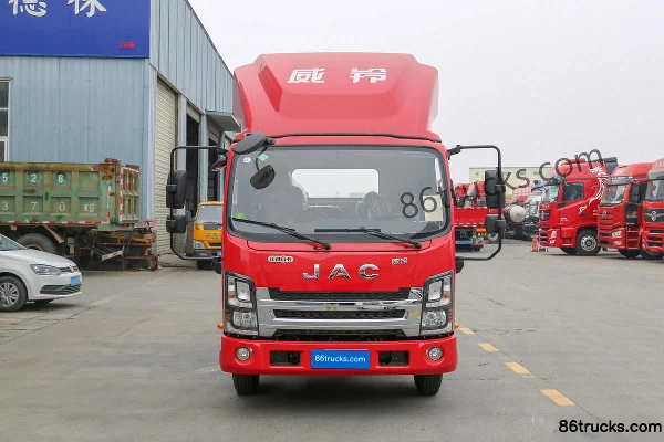 JAC Weiling M6 160hp 4X2(6 wheels) 3.85m Half-row Flatbed Light Truck Exterior (3) | 86Trucks