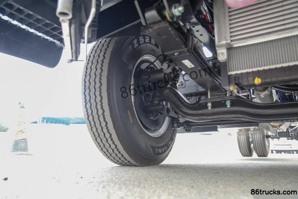 JAC Weiling M7 162hp 4X2(6 wheels) 4.15m single-row van light truck Chassis (2) | 86Trucks