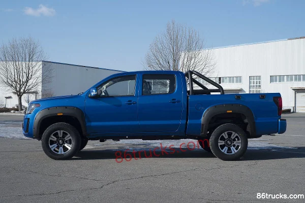 Huanghai Jiaolong 2024 Model Endeavor Edition 2.4T Gasoline 218hp Manual 2WD Double-Cab Pickup Exterior (3) | 86Trucks