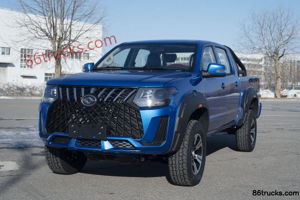 Huanghai Jiaolong 2024 Model Endeavor Edition 2.4T Gasoline 218hp Manual 2WD Double-Cab Pickup Exterior (2) | 86Trucks