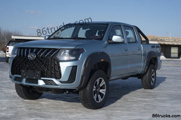 Huanghai Jiaolong 2024 Super Value 2.5T Diesel 150 hp Manual 2WD Double Row Pickup Exterior (2) | 86Trucks