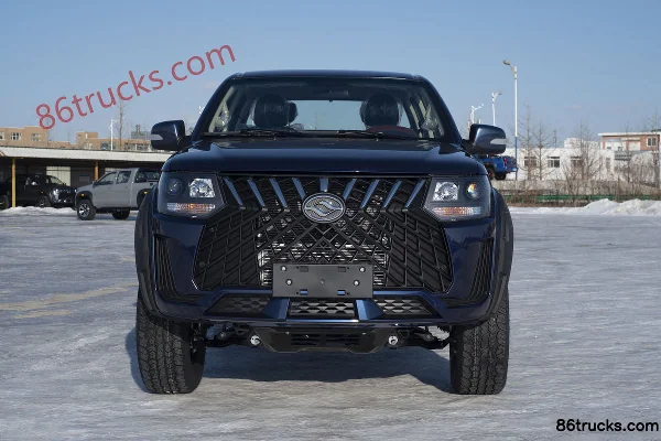 Huanghai Jiaolong 2024 Endeavor 2.5T Diesel 150 hp Manual 4WD Double Row Pickup Exterior (2) | 86Trucks