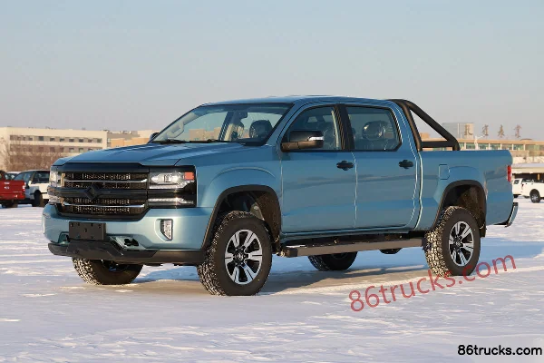 Huanghai Weilong 2024 Zhizun 2.5T diesel 150 ch manuel 4x4(6 roues) double cabine pick-up Extérieur (2) | 86Trucks