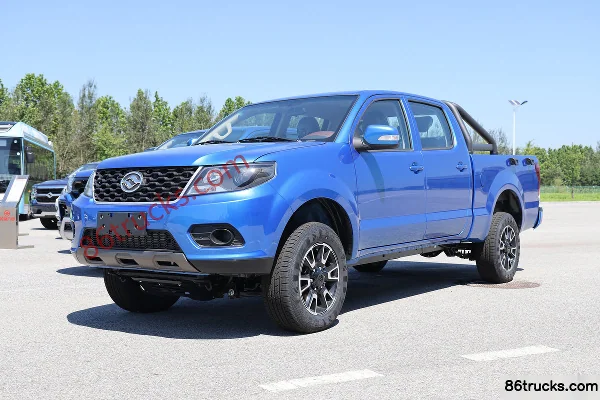 Huanghai Xianglong S 2024 Model Super Value 2.4L Gasoline 160hp Manual 4WD Double Cab Pickup Exterior (2) | 86Trucks