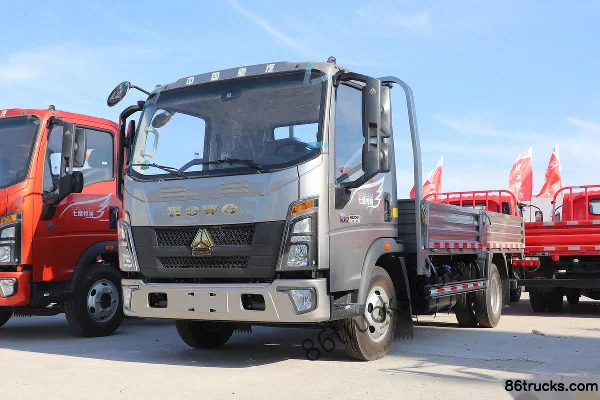 Sinotruk HOWO Hanjiang 140 ch 4X2(6 roues) camion plateau léger à cabine simple 4,15 m (WLY 5 vitesses) Extérieur (3) | 86Trucks