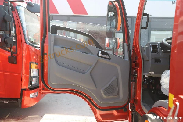Sinotruk HOWO Hanjiang M 115 ch 4X2(6 roues) 4,15 m camion léger plateau simple cabine (2) | 86Trucks