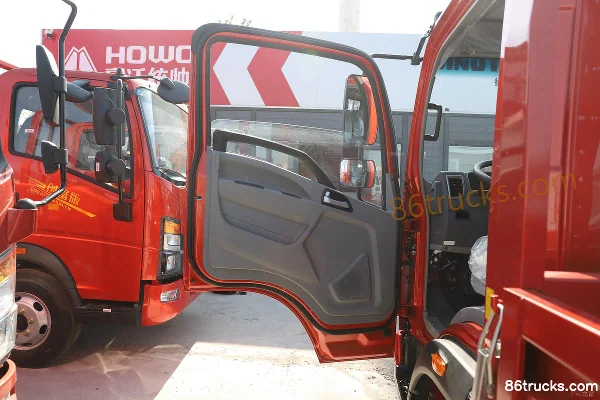 Sinotruk HOWO Hanjiang M 115 ch 4X2(6 roues) 4,15 m camion léger plateau simple cabine (1) | 86Trucks
