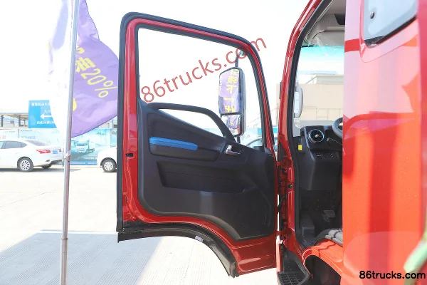 Foton Aumark S3 Series Green Channel Seafood Edition 190 hp 4X2(6 wheels) 5.25m Single Row Flatbed Light Truck (China VI) Cab (1) | 86Trucks