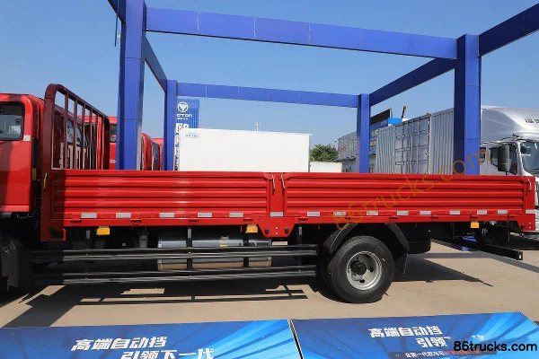 Foton Aumark S3 Series Green Channel Seafood Edition 190 hp 4X2(6 wheels) 5.25m Single Row Flatbed Light Truck (China VI) Body (1) | 86Truck