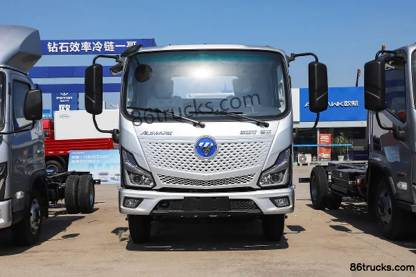 Auman Zhilan ES Mantianxing 4,5T camion léger fourgon 100% électrique à cabine simple 4,16 m 123 kWh 4X2(6 roues) Extérieur (3) | 86Trucks