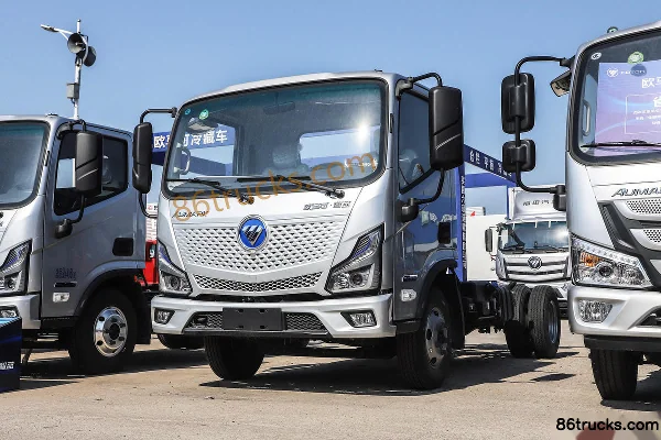 Aumark Zhilan HS 4,5T 4,17 m cabine simple camion léger à ridelles hybride rechargeable 14,016 kWh 4X2(6 roues) Extérieur (3) | 86Trucks