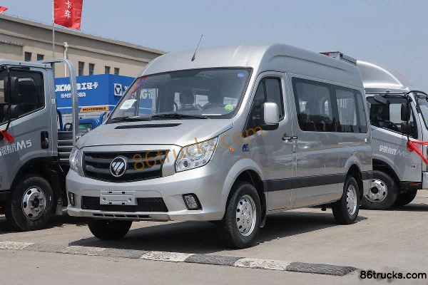 Tuyano Tongtu 2.8T Diesel 177hp 3-Seat Super High Roof Panel Van (Dual Rear Wheels) Exterior (3) | 86Trucks