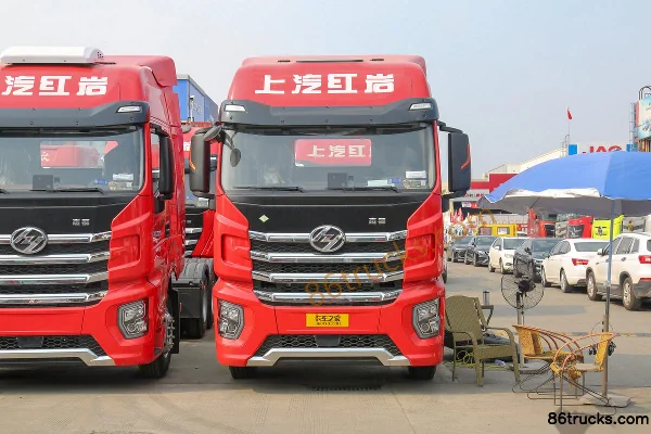 SAIC Hongyan Genlyon H6 560hp 6X4(10 wheels) LNG Automatic Tractor Truck (Hydraulic Retarder) Exterior (2) | 86Trucks
