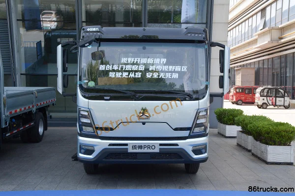 Sinotruk HOWO Tongshuai PRO 170 ch 4X2(6 roues) camion porteur à ridelles 4,15 m cabine simple boîte automatique Extérieur (2) | 86Trucks