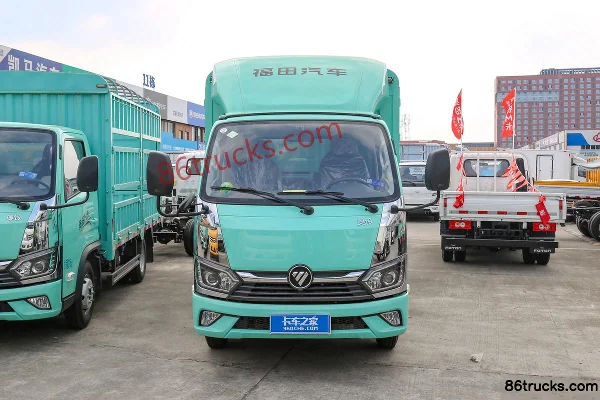 Foton Auman M Card 2.0L 127 hp 4X2(6 wheels) CNG 3.815m Single Row Cage Small Truck Exterior (2) | 86Trucks