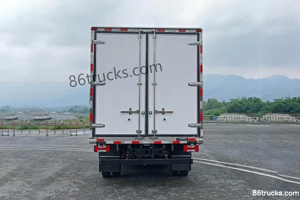 Yuejin EC300H 4,5T 4,08 m cabine simple camion frigorifique électrique pur à échange de batterie 4X2(6 roues) Extérieur (2) | 86Trucks