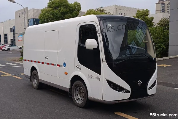 Guangtong Automobile Guangtong Automobile Face Logistics Vehicle Electric Panel Van