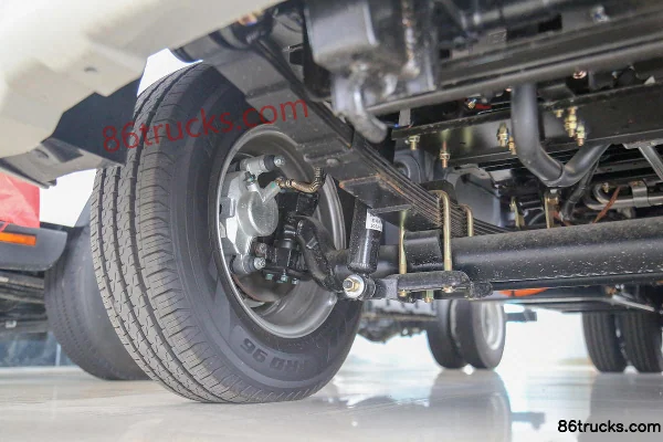 Dongfeng Electric EV150 3.5T 3.7m Single Row Pure Electric Flatbed Light Truck 55.7kWh 4X2(6 wheels) Chassis (2) | 86Trucks