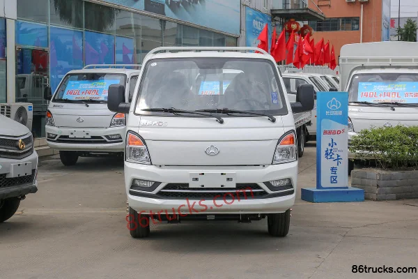 Changan Kuayue D5EV 3,8T Camion plateau micro électrique à benne basculante monoplace 3,75 m 55,7 kWh 4X2(6 roues) Extérieur (2) | 86Trucks