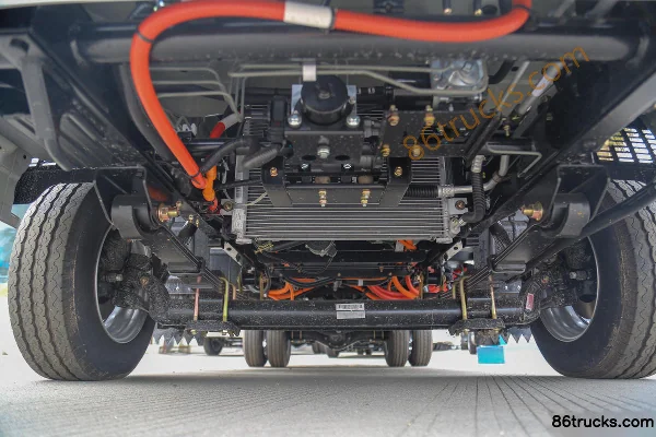 Changan Kuayue D5EV 3,8T Camion plateau micro électrique à benne basculante monoplace 3,75 m 55,7 kWh 4X2(6 roues) Châssis (1) | 86Trucks
