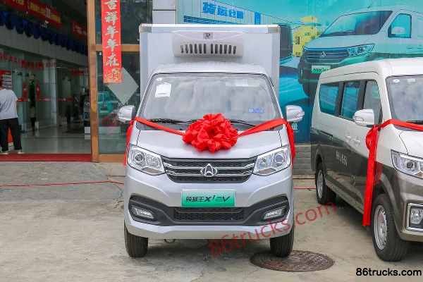 Changan Kuayue Wang X1EV 2.84T 2.97m pure electric refrigerated truck 41.86kWh 4X2(6 wheels) Exterior (2) | 86Trucks
