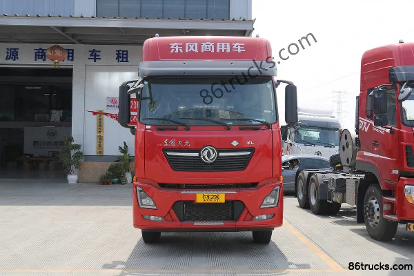 Dongfeng Tianlong KL Gas 400 hp 6X4(10 wheels) CNG tractor truck (China VI) Exterior (2) | 86Trucks