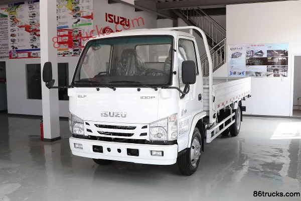 Isuzu 100P 95hp 4X2(6 wheels) 3.6m single-row flatbed light truck Exterior (3) | 86Trucks