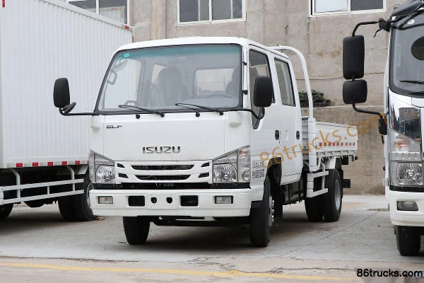 Isuzu 100P 120 ch 4X2(6 roues) 3,235 m plateau double cabine camion léger (China VI) Extérieur (3) | 86Trucks