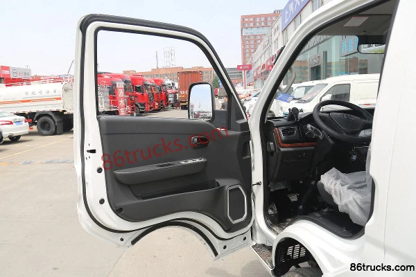 Changan Kuayue D5 PLUS Comfort 2.0L 122hp 4X2(6 wheels) CNG 3.05m Double Row Flatbed Mini Truck (China VI) Cab (1) | 86Trucks