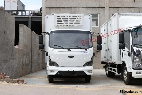 Qingling Isuzu EVM100 4.5T 4.015m Single Row Pure Electric Refrigerated Truck 4X2(6 wheels) Exterior (3) | 86Trucks