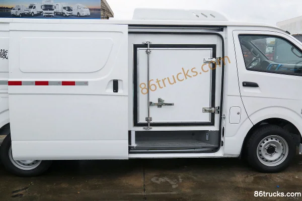 FARIZON E6 3.7T 5.45m Electric Refrigerated Van 50.23kWh 4X2(6 wheels) Body (1) | 86Trucks