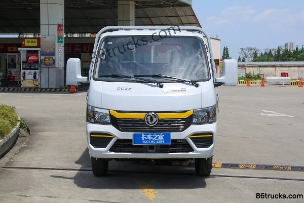 Dongfeng T5 1.6L 105 hp 4X2(6 wheels) CNG 3.4m Single Row Flatbed Light Truck (China VI) Exterior (2) | 86Trucks