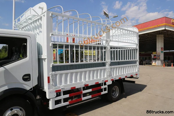 Dongfeng EV350 PRO 4.5T 4.19m single-row pure electric cage light truck 98.04kWh 4X2(6 wheels) Body (1) | 86Trucks