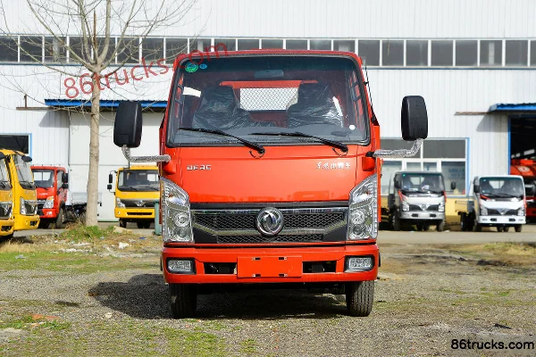 Dongfeng Furika W15 102hp 4X2(6 wheels) 3.05m dump truck (red) Exterior (2) | 86Trucks
