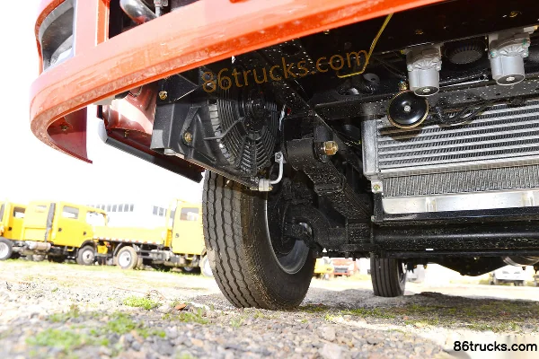 Dongfeng Furika W15 102hp 4X2(6 wheels) 3.05m dump truck (red) Chassis (2) | 86Trucks